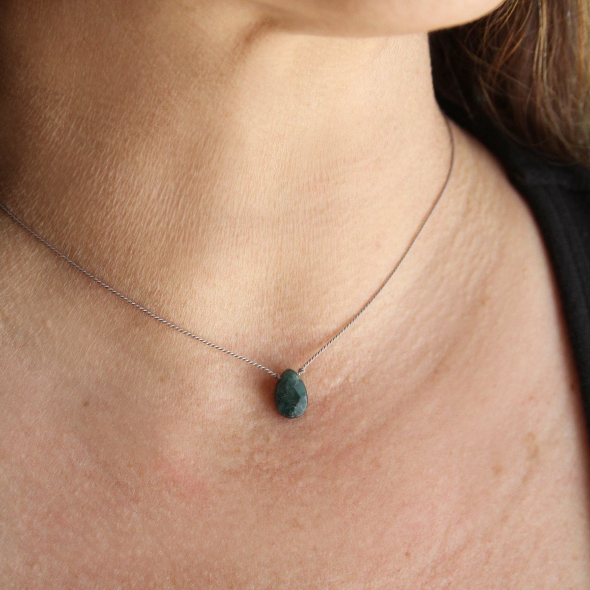 Crystal Intention Necklace - Apatite - Sunday Girl by Amy DiLamarraNecklace