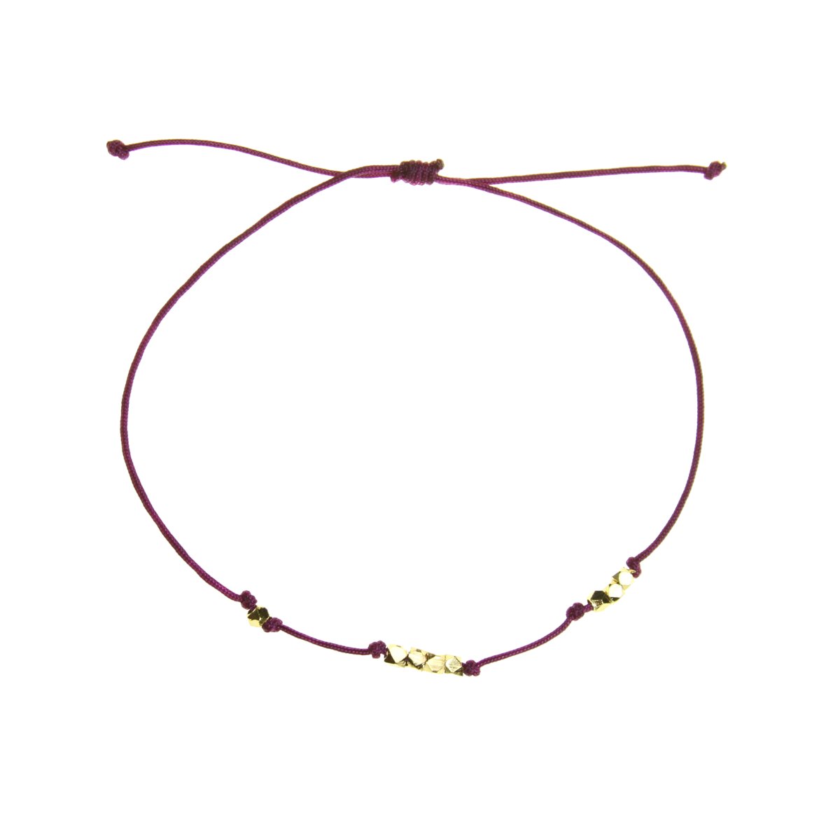 LSB - WIN | I Love You 143 Cord Bracelet - Deep Red - Sunday Girl by Amy DiLamarraBracelet